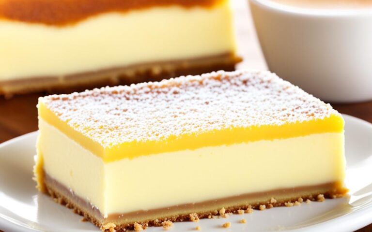 Smooth Slices: Vanilla Custard Bars Recipe