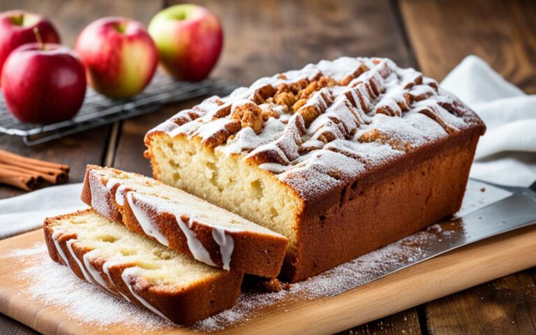 Homestyle Apple and Cinnamon Cake Loaf for a Sweet Snack