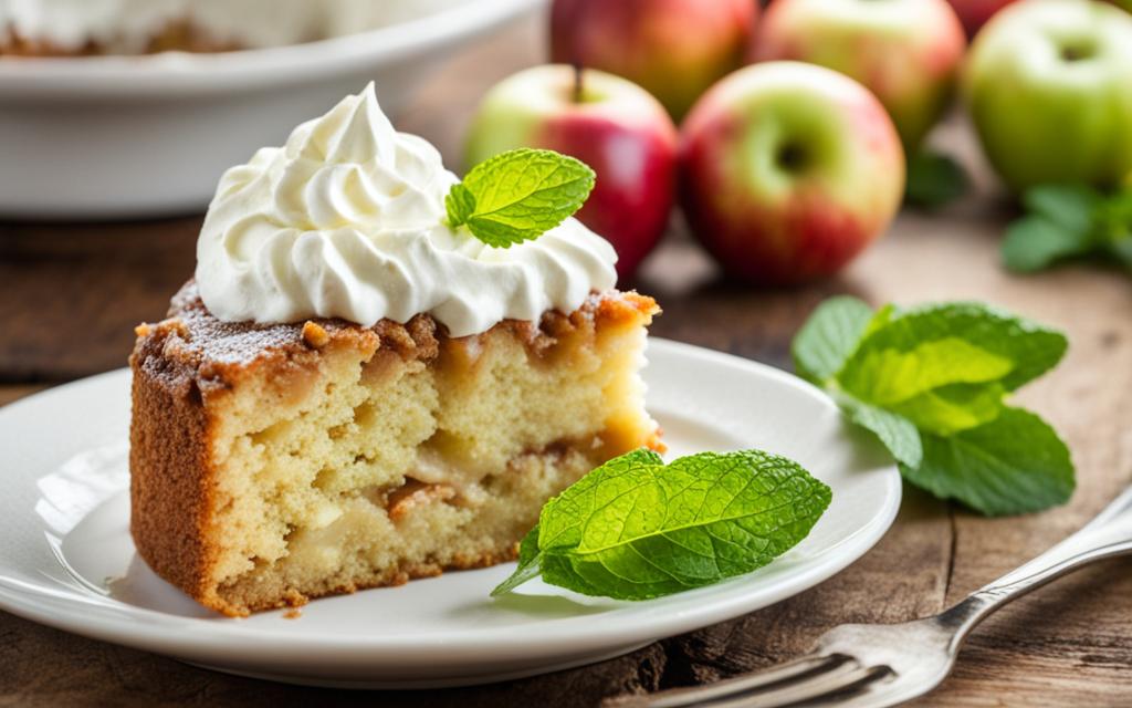 apple cake serving suggestions