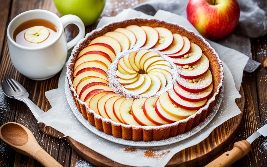 apple cake traybake recipes image
