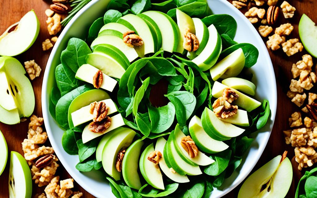 apple green salad recipe