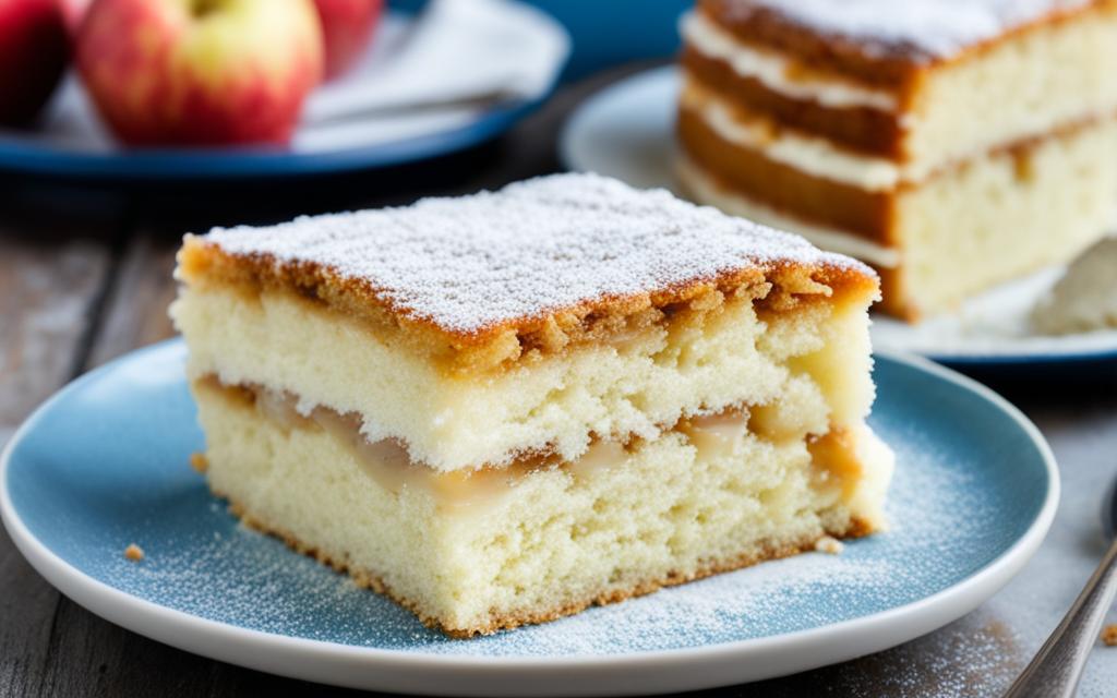 apple sponge cake