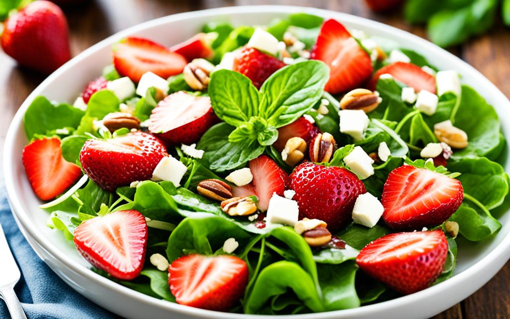 balsamic strawberry salad