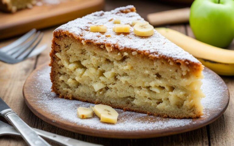 Banana and Apple Cake: Moist and Flavorful