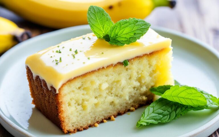 Banana and Lemon Cake: Combining Classic Flavors
