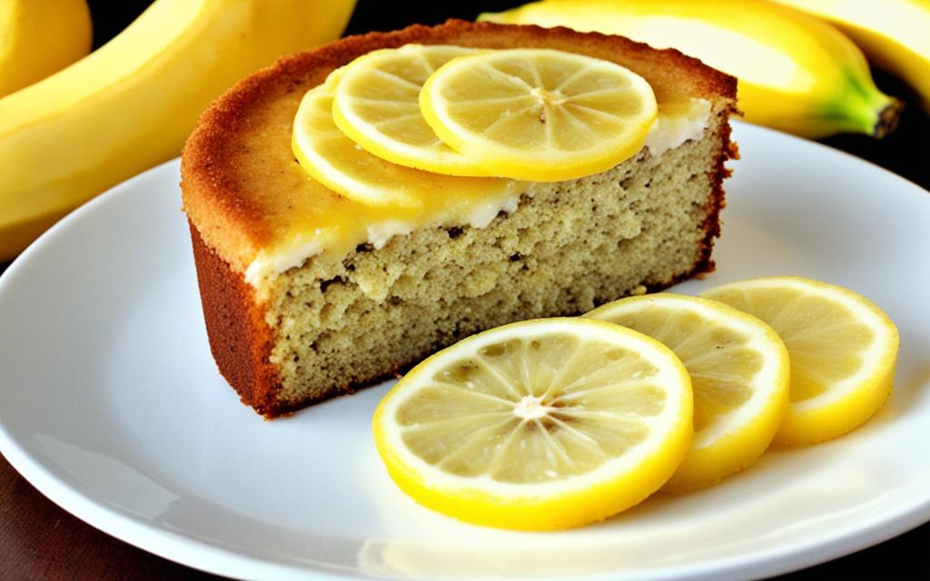 banana lemon cake