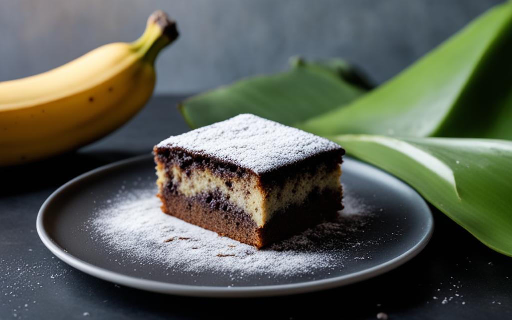 black banana cake tips