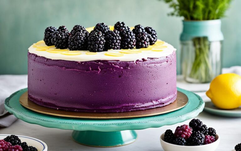 Blackberry and Lemon Cake: Combining Berries and Citrus