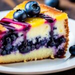blueberry and lemon drizzle cake