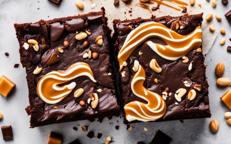 Brown and Blond Brownies: A Delectable Contrast