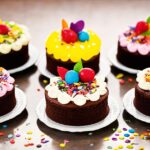 brownie birthday cakes