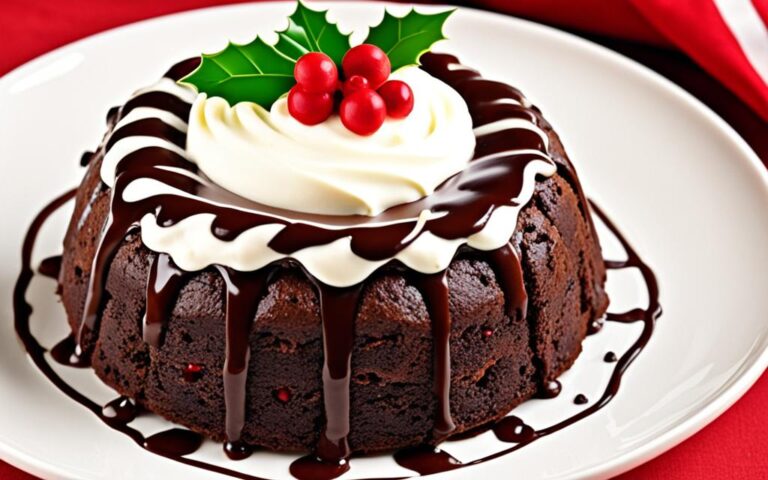 Festive Brownie Christmas Pudding: A Holiday Recipe