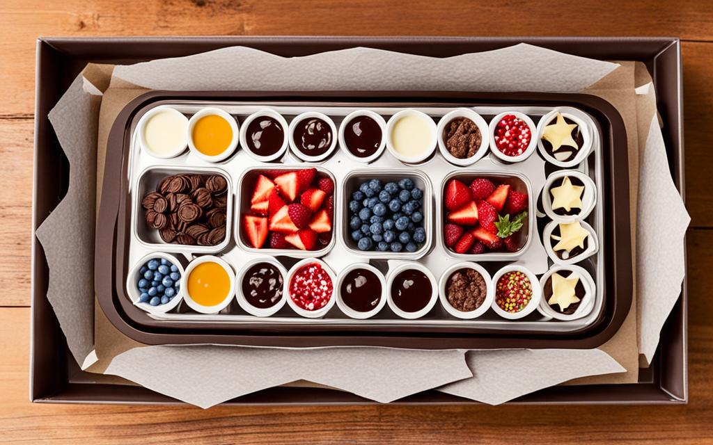 brownie dipping box