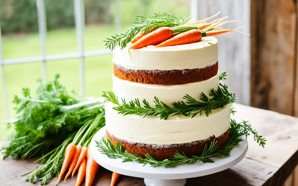 carrot cake for wedding