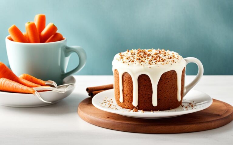 Single-Serving Carrot Cake in a Mug: Quick and Easy Recipe