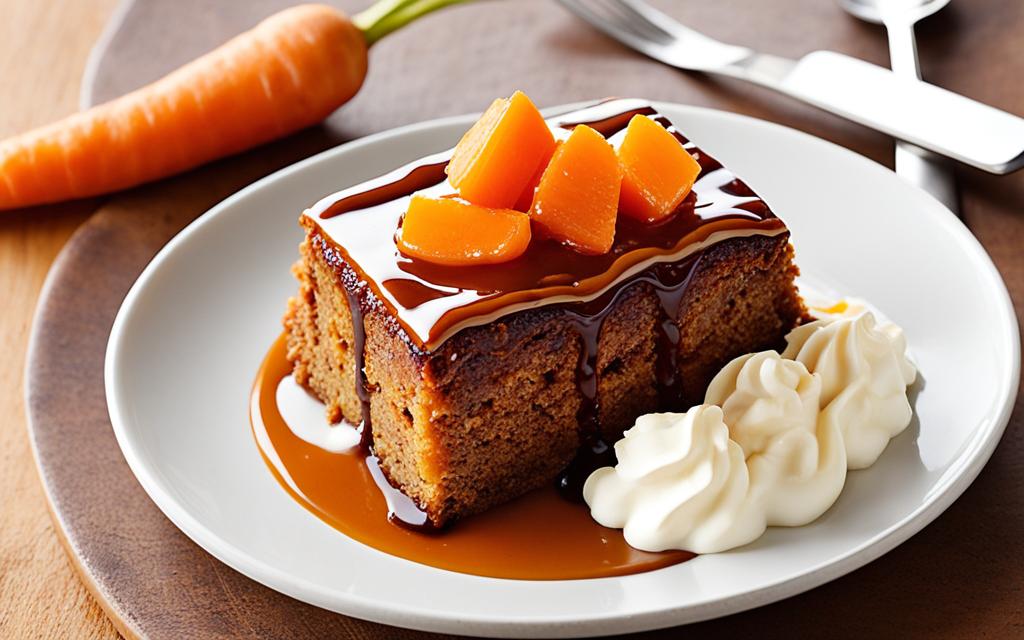carrot cake pudding recipe