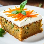 carrot courgette cake