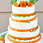 carrot wedding cake
