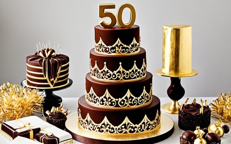 Elegant Chocolate 50th Birthday Cake Ideas for a Milestone Celebration