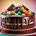 chocolate bar birthday cake