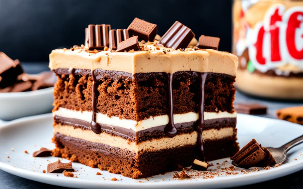 chocolate biscoff cake instructions