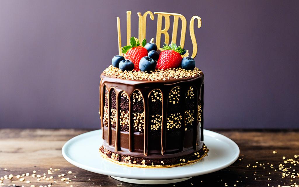 chocolate cake for 18th birthday