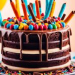 chocolate finger birthday cake