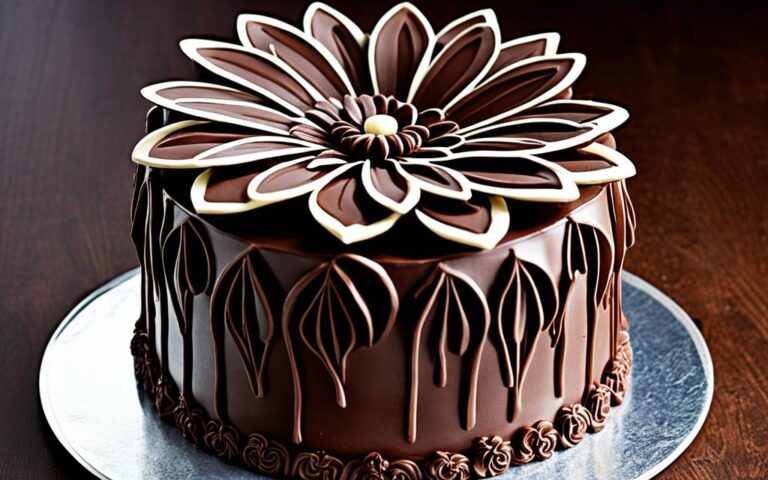 Chocolate Flower Cake: How to Create Floral Designs with Chocolate