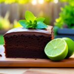 chocolate lime cake