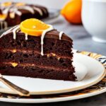 chocolate orange drizzle cake