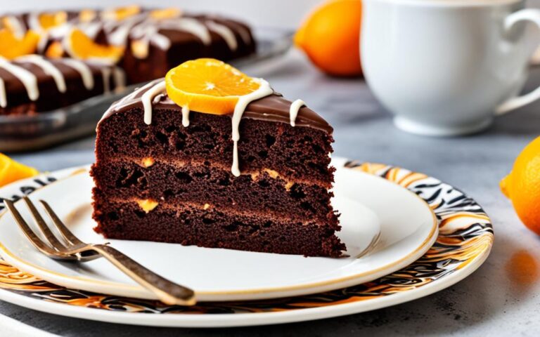 Vibrant Chocolate Orange Drizzle Cake: Citrusy and Sweet