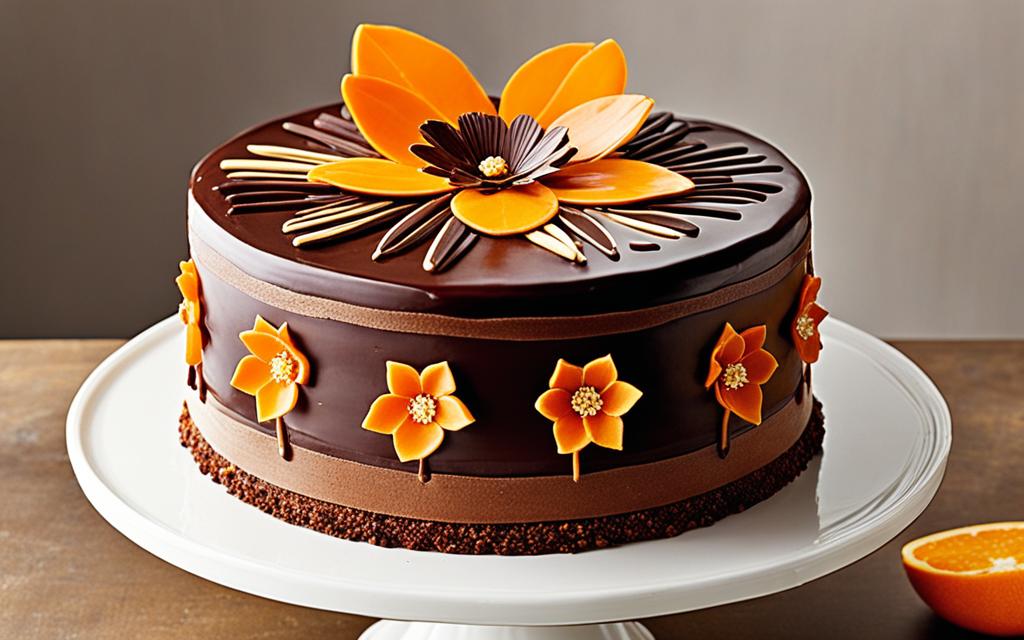 chocolate orange torte cake