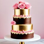 chocolate pink cake