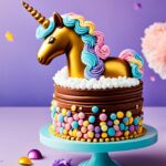 chocolate unicorn cake
