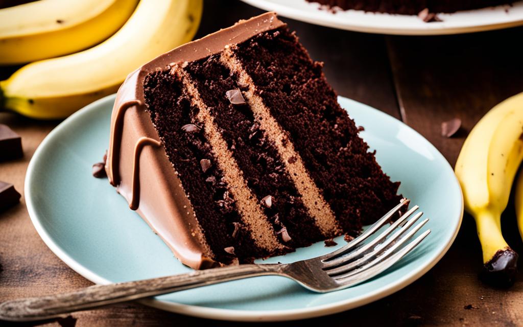classic chocolate banana cake