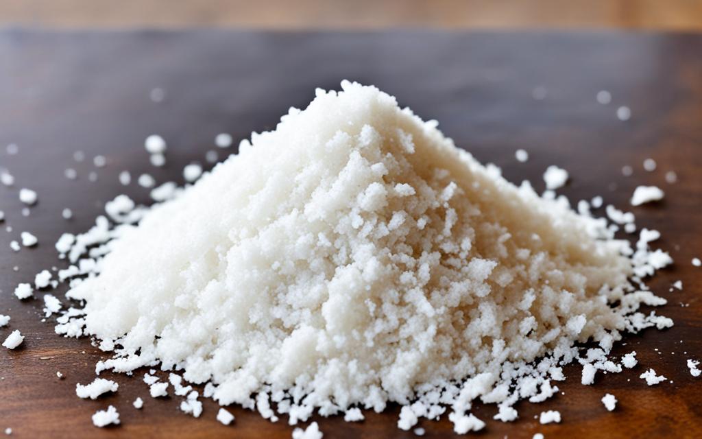 desiccated coconut