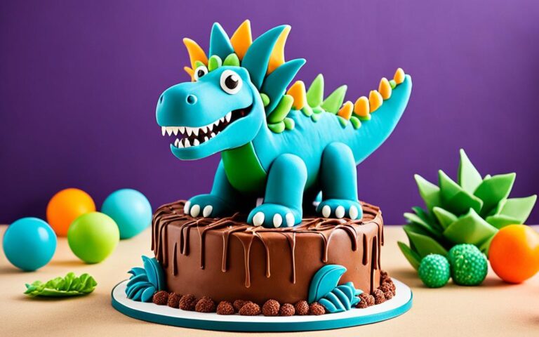 Dinosaur Chocolate Cake: A Roaring Success for Kids’ Parties