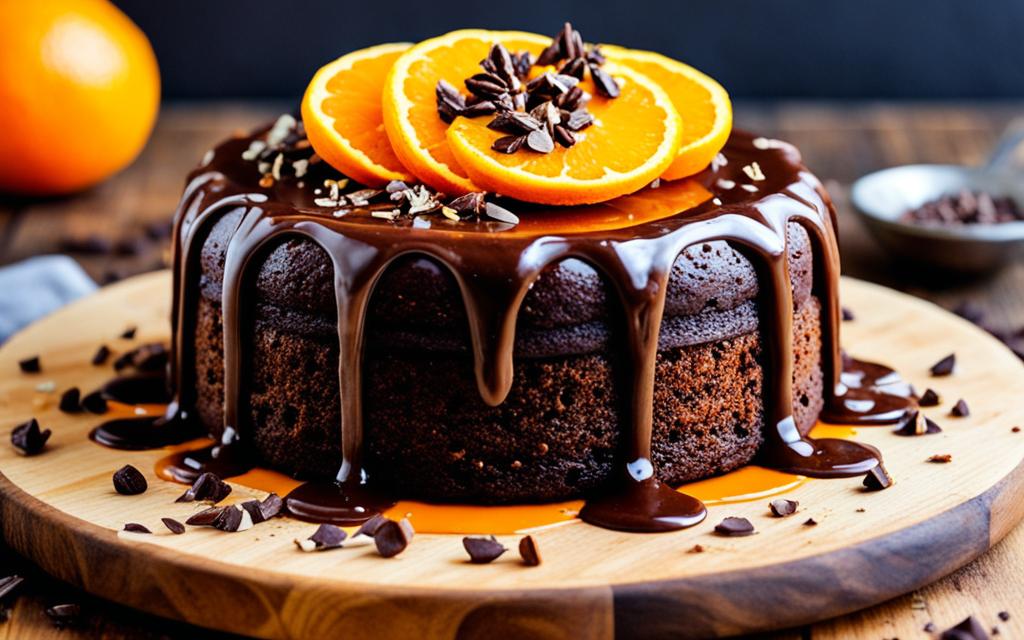gluten-free chocolate orange cake