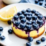 gluten free lemon and blueberry cake