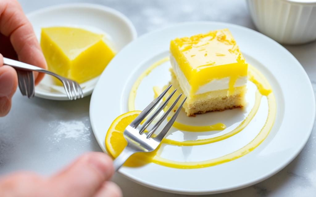 how to store lemon fridge cake