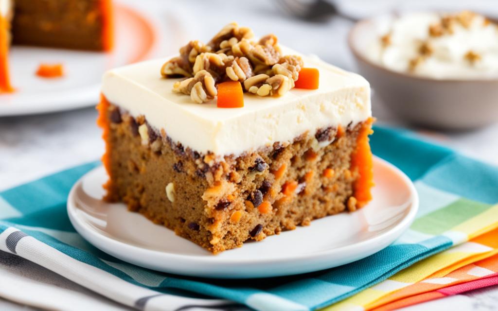 kcal carrot cake