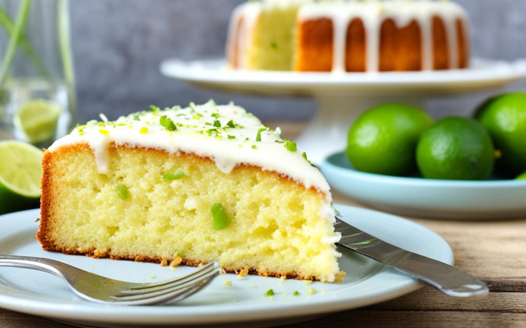 lemon and lime drizzle cake