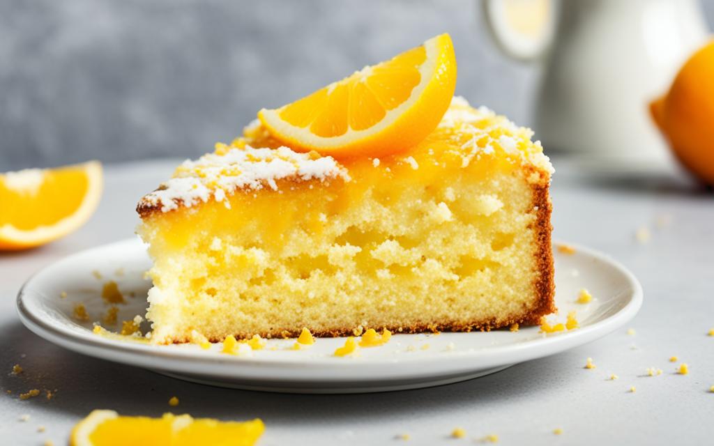 lemon and orange drizzle cake