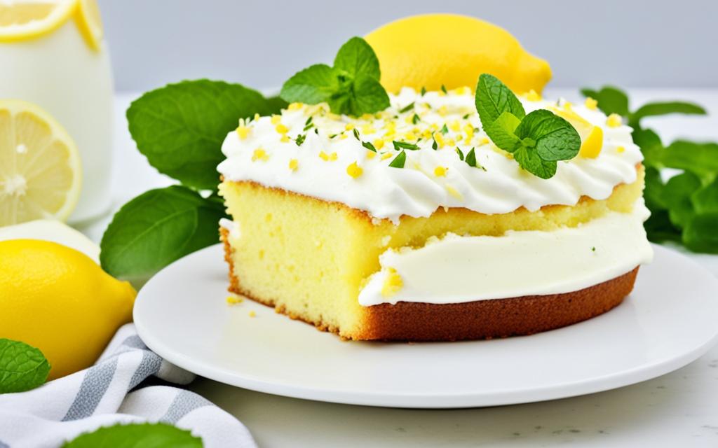 lemon cake decorating