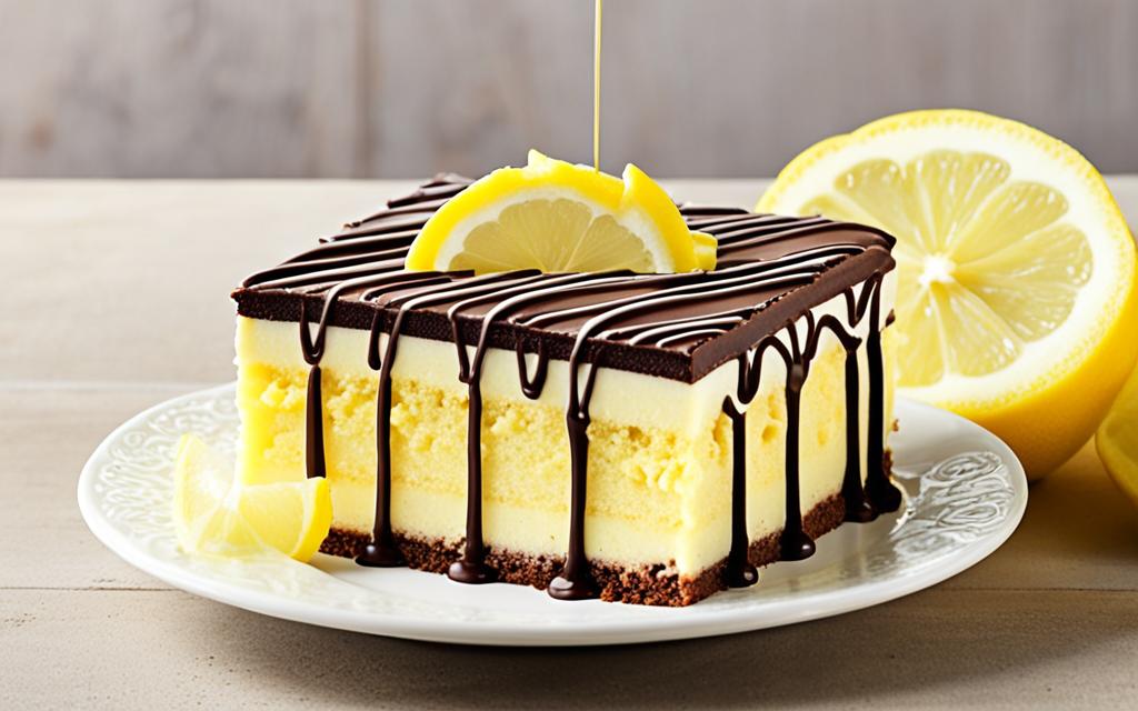 lemon chocolate cake
