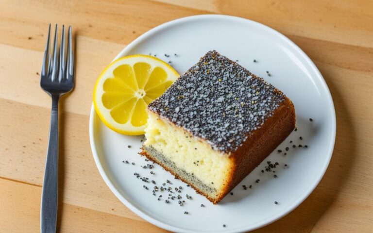 Combining Flavours: Lemon Drizzle and Poppy Seed Cake Recipe