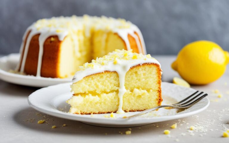 Nutritional Guide: Calories in Lemon Drizzle Cake