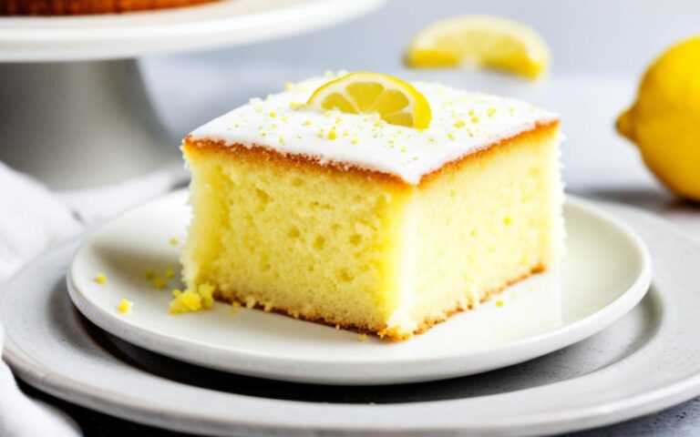 Classic Delia Smith Lemon Drizzle Cake Recipe
