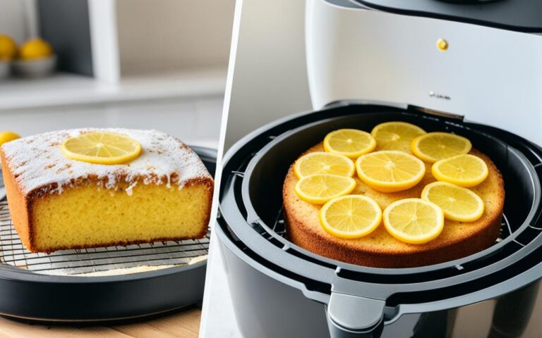 Making Lemon Drizzle Cake in an Air Fryer: A UK Guide