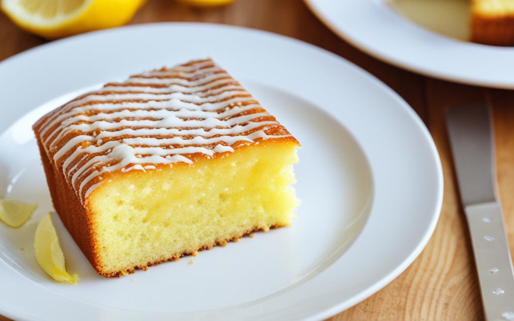 lemon drizzle cake m&s
